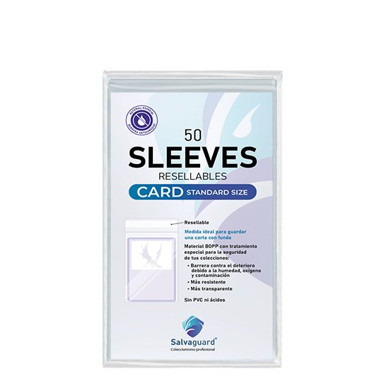 Funda Sleeves resellables para carta estándar