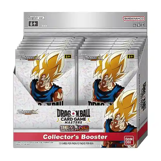 Collectors Booster BT24c Beyond Generations Dragon Ball Card Game Masters Kurigames TCG