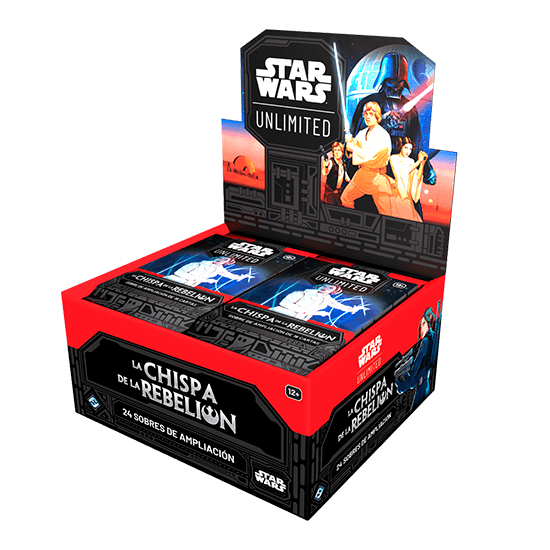 Star Wars Unlimited La Chispa de la rebelión Caja de sobres