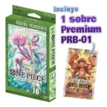 ST-16 Uta Starter Deck + Premium Booster Pack The Best One Piece Card Game KuriGames TCG