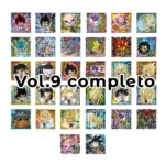 Completo Dragon Ball Super Warrior Seal Wafer Vol 9