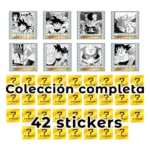 Colección completa Dragon Ball 40th Anniversary Original Illustration Seal Wafer KuriGames TCG