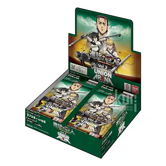 Attack on Titan Vol 2 Union Arena Booster Box [EX10BT]