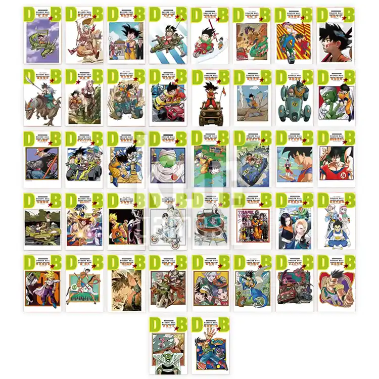 Cards Set Double Cover Box DRAGON BALL Complet 42 volume KuriGames TCG