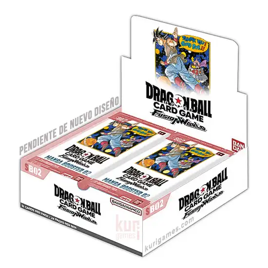SB02 Manga Booster 02 Dragon Ball Super Card Game Fusion World KuriGames TCG