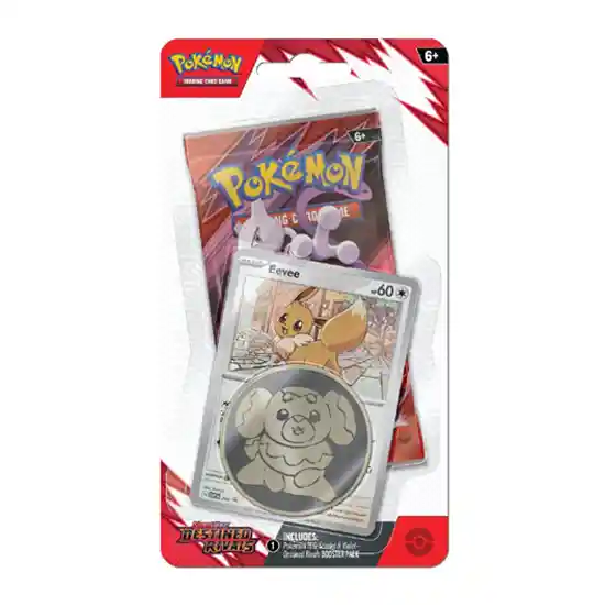 Blister Checklane Destined Rivals Eevee KuriGames TCG