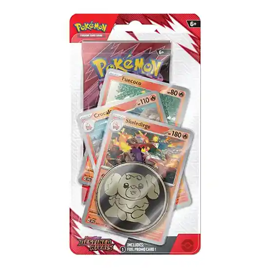 Blister Premium Checklane Destined Rivals Skeledirge KuriGames TCG