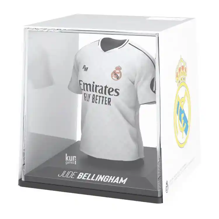 Figura mini camiseta BELLINGHAM R. Madrid Home Jersey 2024/25 Licencia oficial