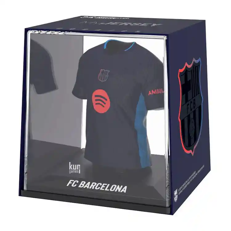 Figura mini camiseta F.C. Barcelona Away Jersey 2023/24 Licencia oficial