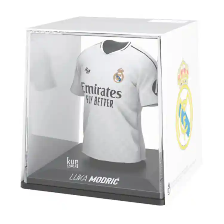 Figura mini camiseta MODRIC R. Madrid Home Jersey 2024/25 Licencia oficial