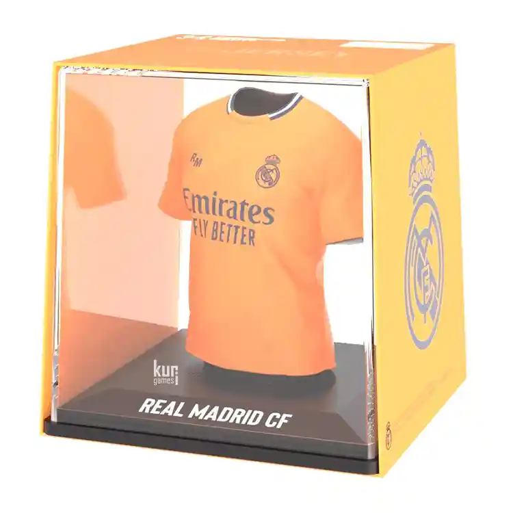 Figura mini camiseta R. Madrid Away Jersey 2024/25 Licencia oficial