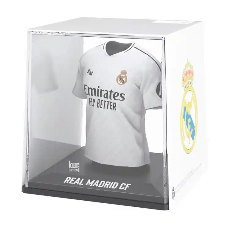 Figura mini camiseta R. Madrid Home Jersey 2024/25 Licencia oficial