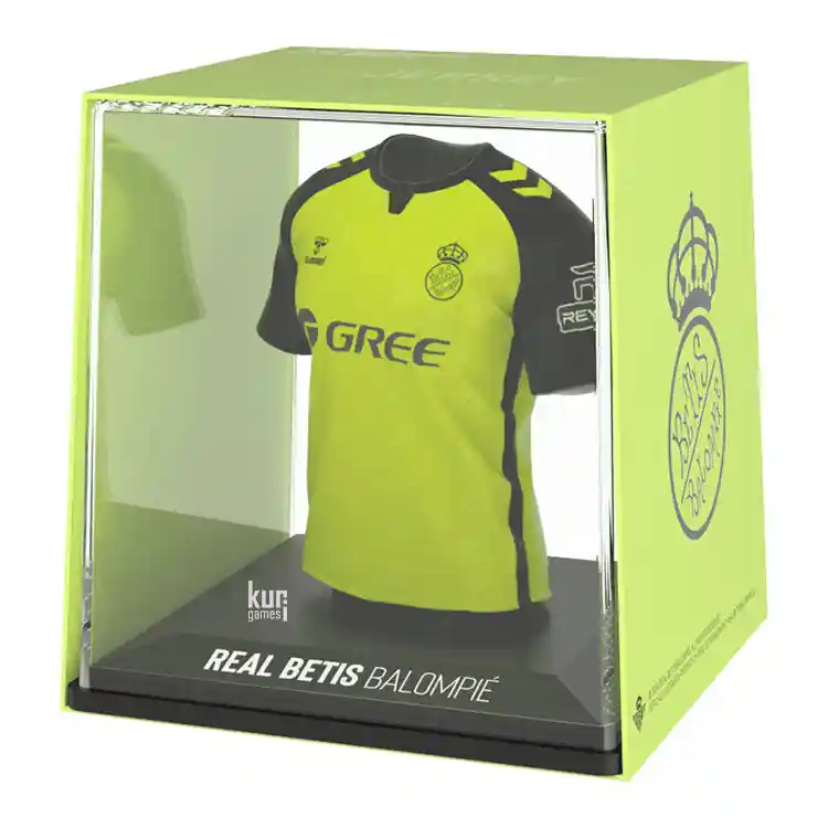 Figura mini camiseta Real Betis Away Jersey 2024/25 Licencia oficial