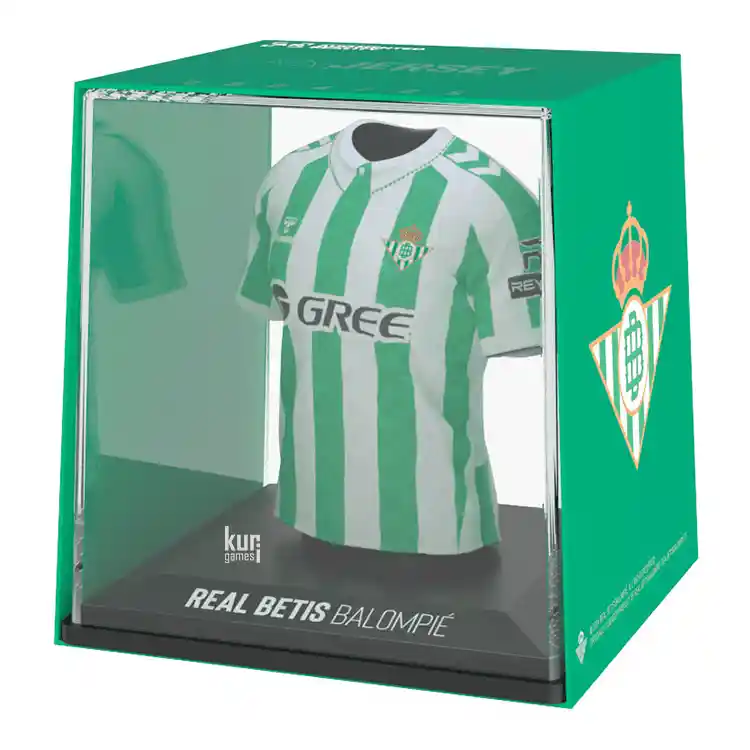 Figura mini camiseta Real Betis Home Jersey 2024/25 Licencia oficial