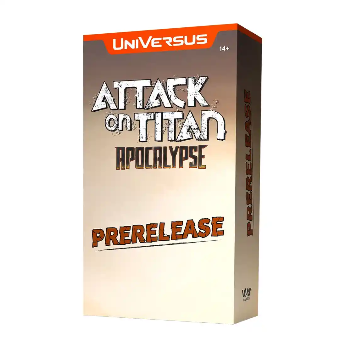 Prerelease Attack on Titan Apocalypse Universus CCG