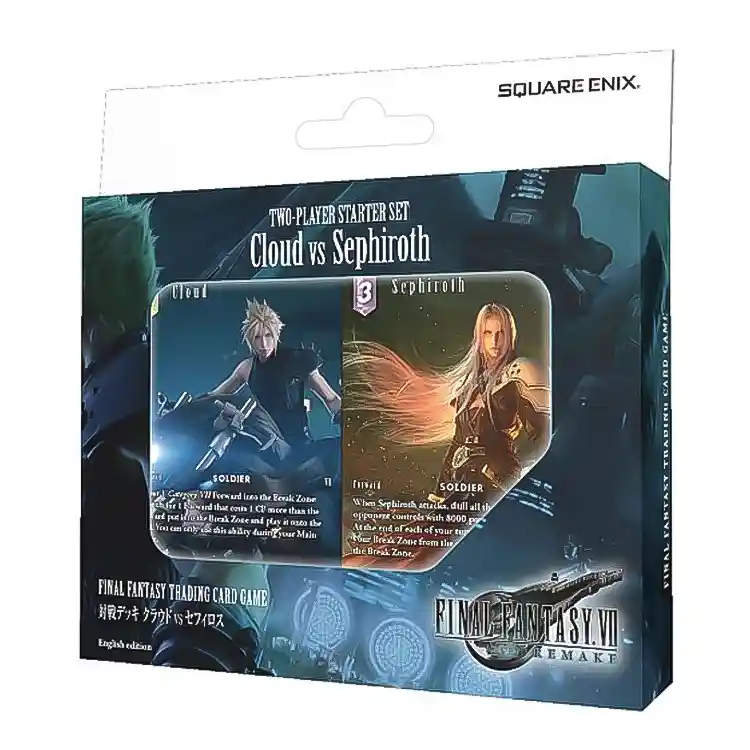 Two-Player Starter Set Cloud vs Sephiroth Opus 11 Final Fantasy TCG