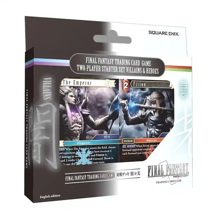 Two-Player Starter Set Villains & Heroes Opus 7 Final Fantasy TCG