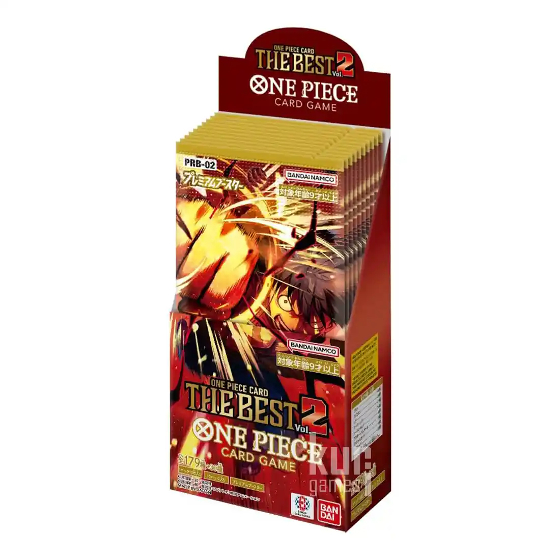 PRB02 The Best 2 One Piece Card Game Booster Box Japanese KuriGames TCG
