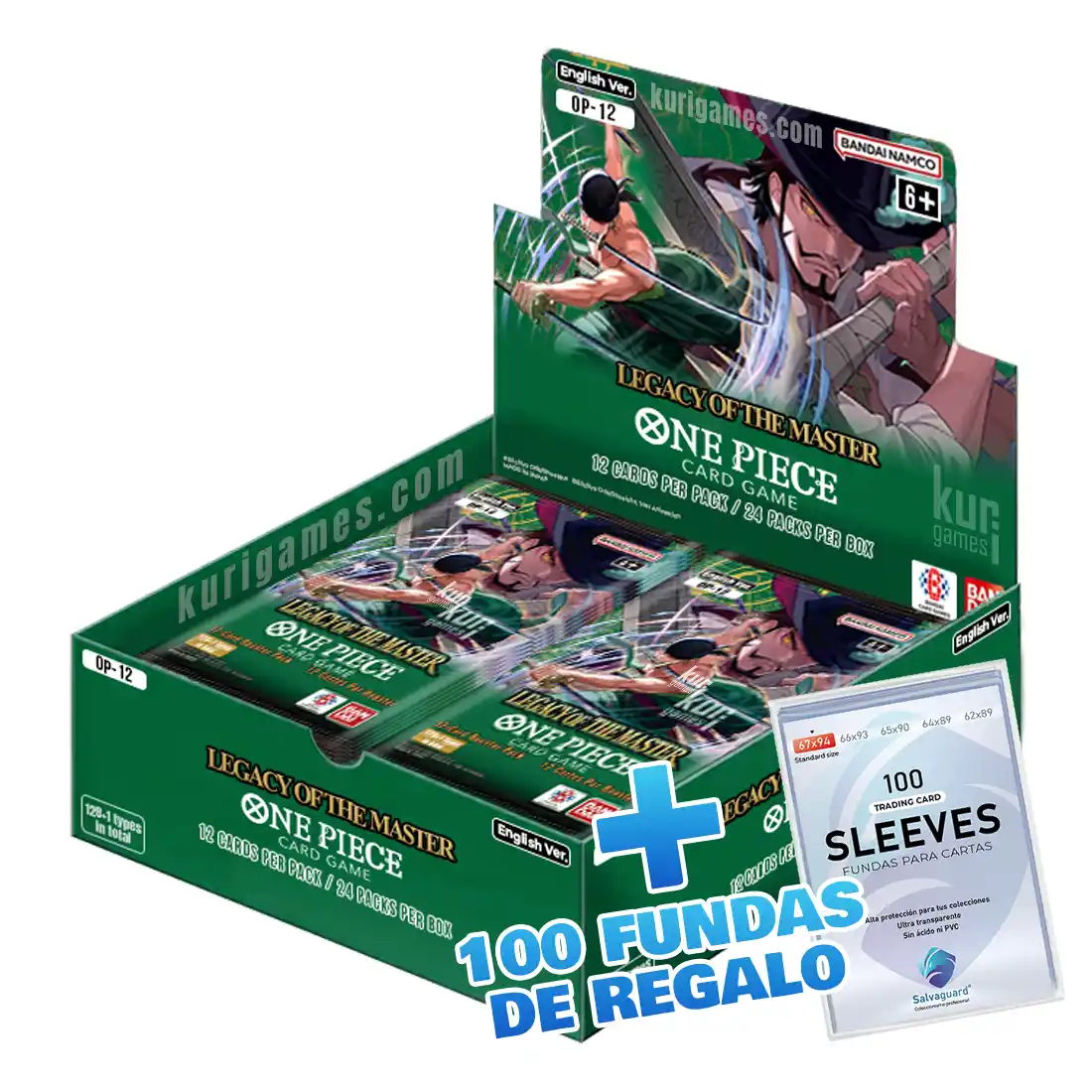 One Piece OP12 Legacy of the Master Booster Box KuriGames TCG1