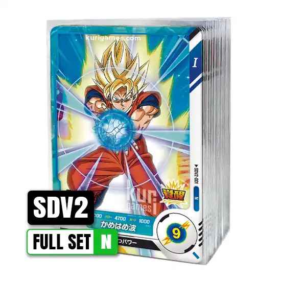 SDV2 Normal Set Completo Dragon Ball Super Divers