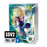 SDV2 Rare Set Completo Dragon Ball Super Divers KuriGames TCG