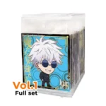 Set Completo Ninformation JUJUTSU KAISEN Wafer Vol 1 Kaitama Gama Folding KuriGames TCG