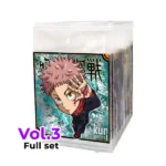 Set Completo Ninformation JUJUTSU KAISEN Wafer Vol 3 KuriGames TCG