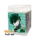 Set Completo Ninformation MY HERO ACADEMIA Ultra Seal Wafer Vol 1 KuriGames TCG