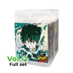 Set Completo Ninformation MY HERO ACADEMIA Ultra Seal Wafer Vol 2 KuriGames TCG
