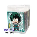 Set Completo Ninformation MY HERO ACADEMIA Ultra Seal Wafer Vol 3 KuriGames TCG