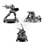 3 Miniatures Gundam Model Kit ST01 Heroic Beginnigs KuriGames TCG