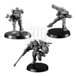 3 Miniatures Gundam Model Kit ST02 Wings of Advance KuriGames TCG