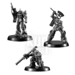 3 Miniatures Gundam Model Kit ST03 Zeon's Rush KuriGames TCG