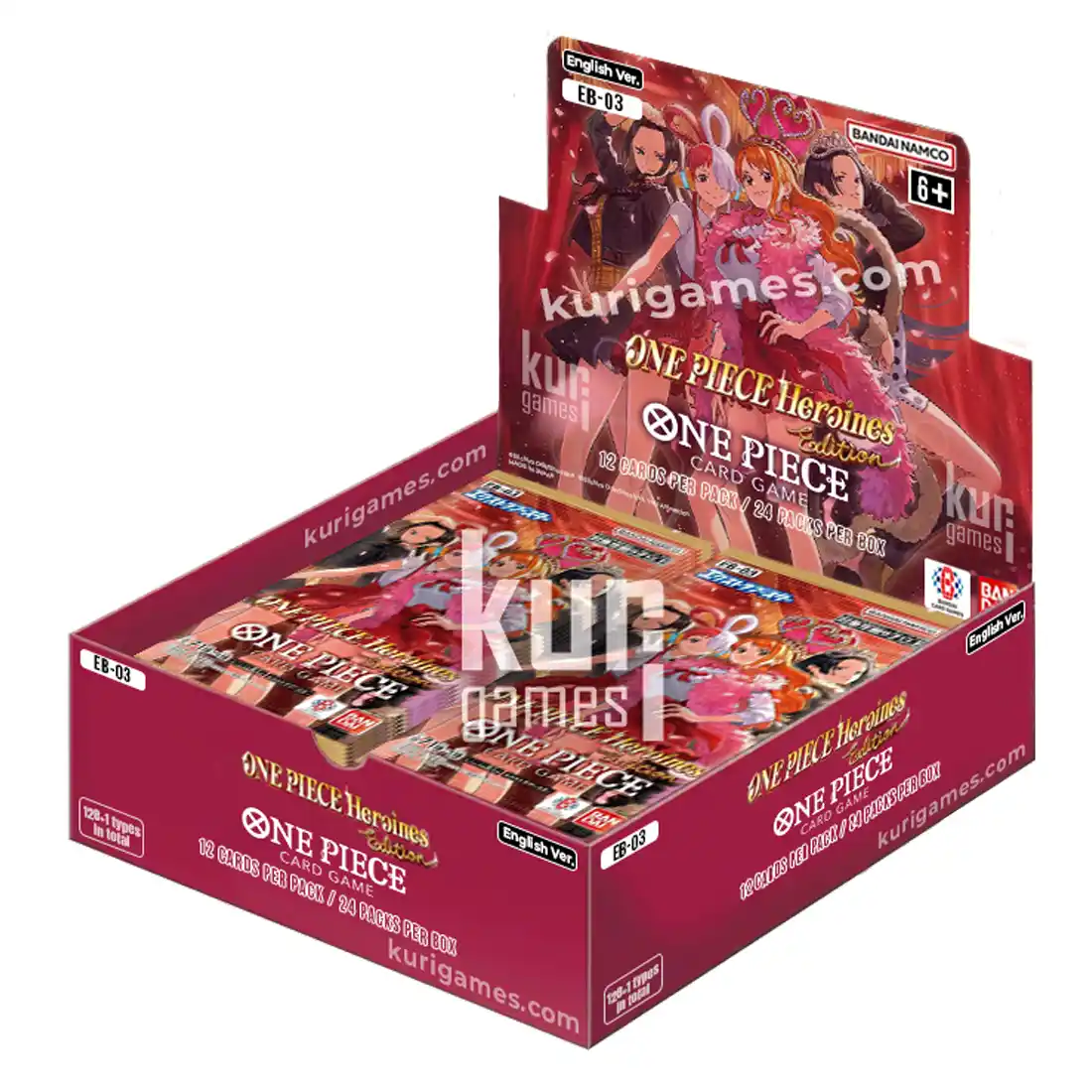 EB03 One Piece Heroines Edition Booster Box KuriGames TCG