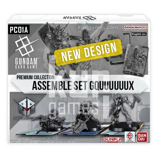 PC01A Premium Collection Gundam Assemble Set GQUUUUUUX Gundam Card Game