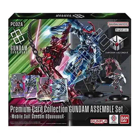 PC02A Premium Collection Gundam Assemble Set GQUUUUUUX Gundam Card Game