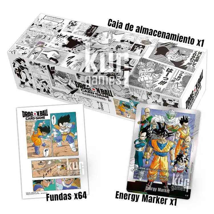 Championship Set Illustrations Manga 01 Dragon ball Fusion World KuriGames TCG