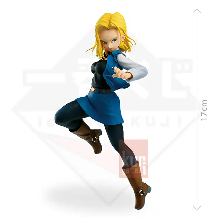 Android 18 Ichiban Kuji Dragon Ball THE ANDROID BATTLE with Dragon Ball Fighters Premio A