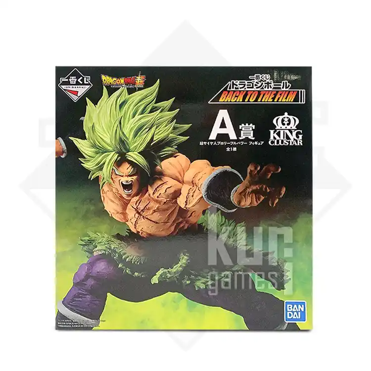 Broly Super Saiyan Ichiban Kuji Dragon Ball BACK TO THE FILM Premio A KuriGames TCG