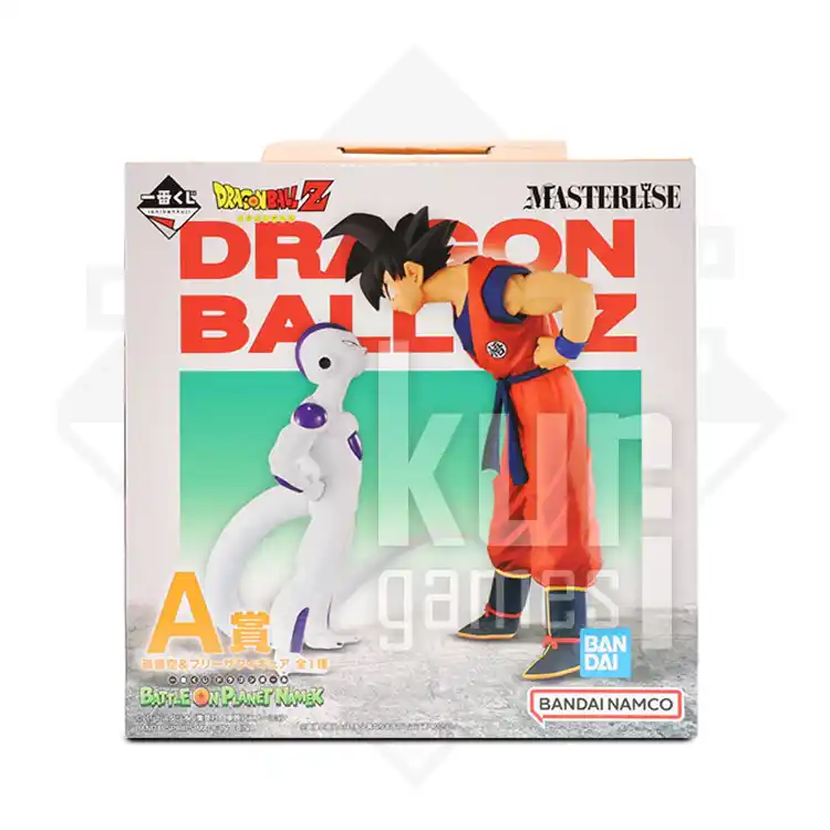 Son Goku Freezer Ichiban Kuji Dragon Ball BATTLE ON PLANET NAMEK Preimo A KuriGames TCG