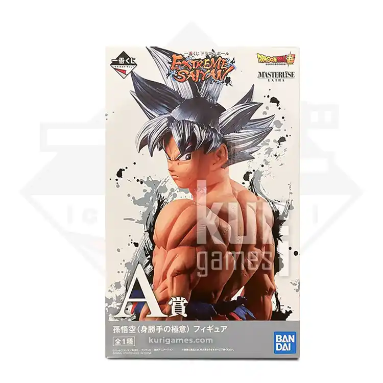 Son Goku Ultra Instinct MASTERLISE EXTRA Ichiban Kuji Dragon Ball EXTREME SAIYAN Premio A KuriGames TCG