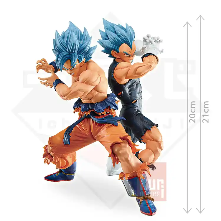 Super Saiyan God Son Goku & Vegeta Ichiban Kuji Dragon Ball VS Omnibus Super Premio A