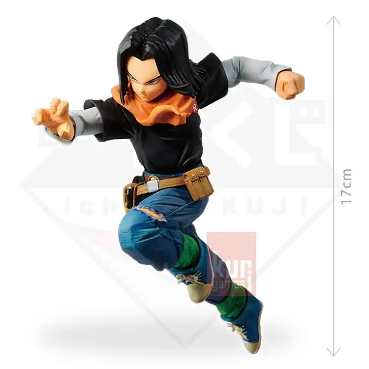 Android 17 Ichiban Kuji Dragon Ball THE ANDROID BATTLE with Dragon Ball Fighters Premio B