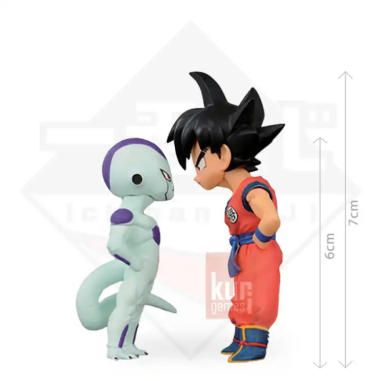 Son Goku & Freezer Ichiban Kuji World Collectible Figure Dragon Ball Z Premio B