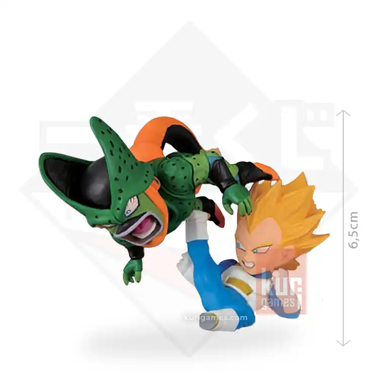 Cell & Vegeta Ichiban Kuji World Collectible Figure Dragon Ball Z Premio C