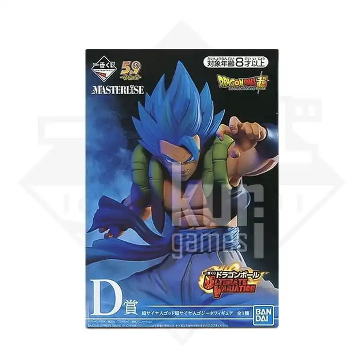 Gogeta Super Saiyan God MASTERLISE Ichiban Kuji Dragon Ball ULTIMATE VARIATION Premio D KuriGames TCG