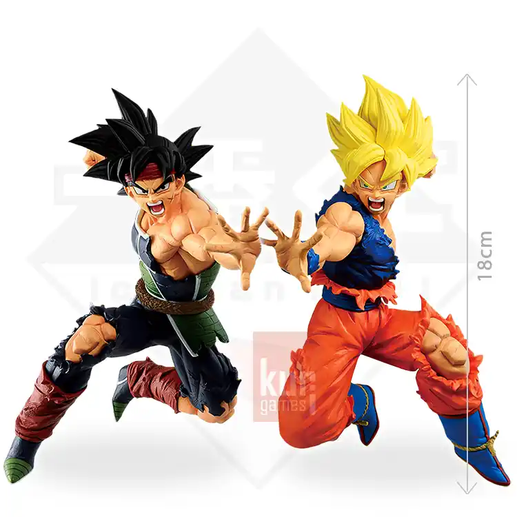 Bardock & Son Goku Super Saiyan Ichiban Kuji Dragon Ball Rising Fighters with DRAGONBALL LEGENDS Last One