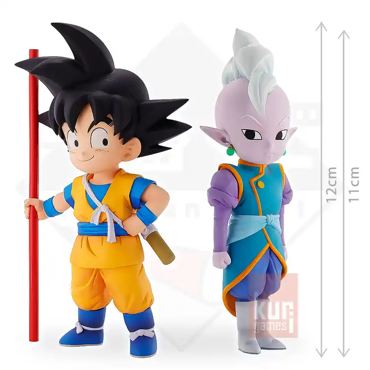 Son Goku mini & Kaoishin mini Ichiban Kuji Dragon Ball DAIMA Premio A