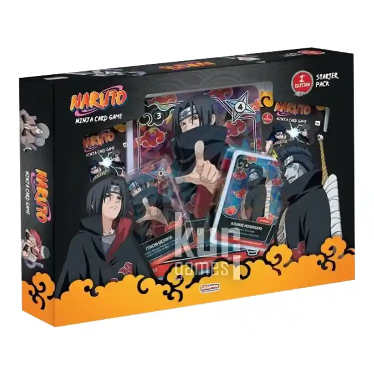 Starter Pack Itachi + Kisame – Naruto Mythos TCG 1st Edition Konoha Shidō