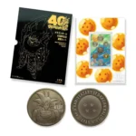Set de monedas con placa de bronce 40th anniversary Dragon Ball 2025 limitado KuriGames TCG